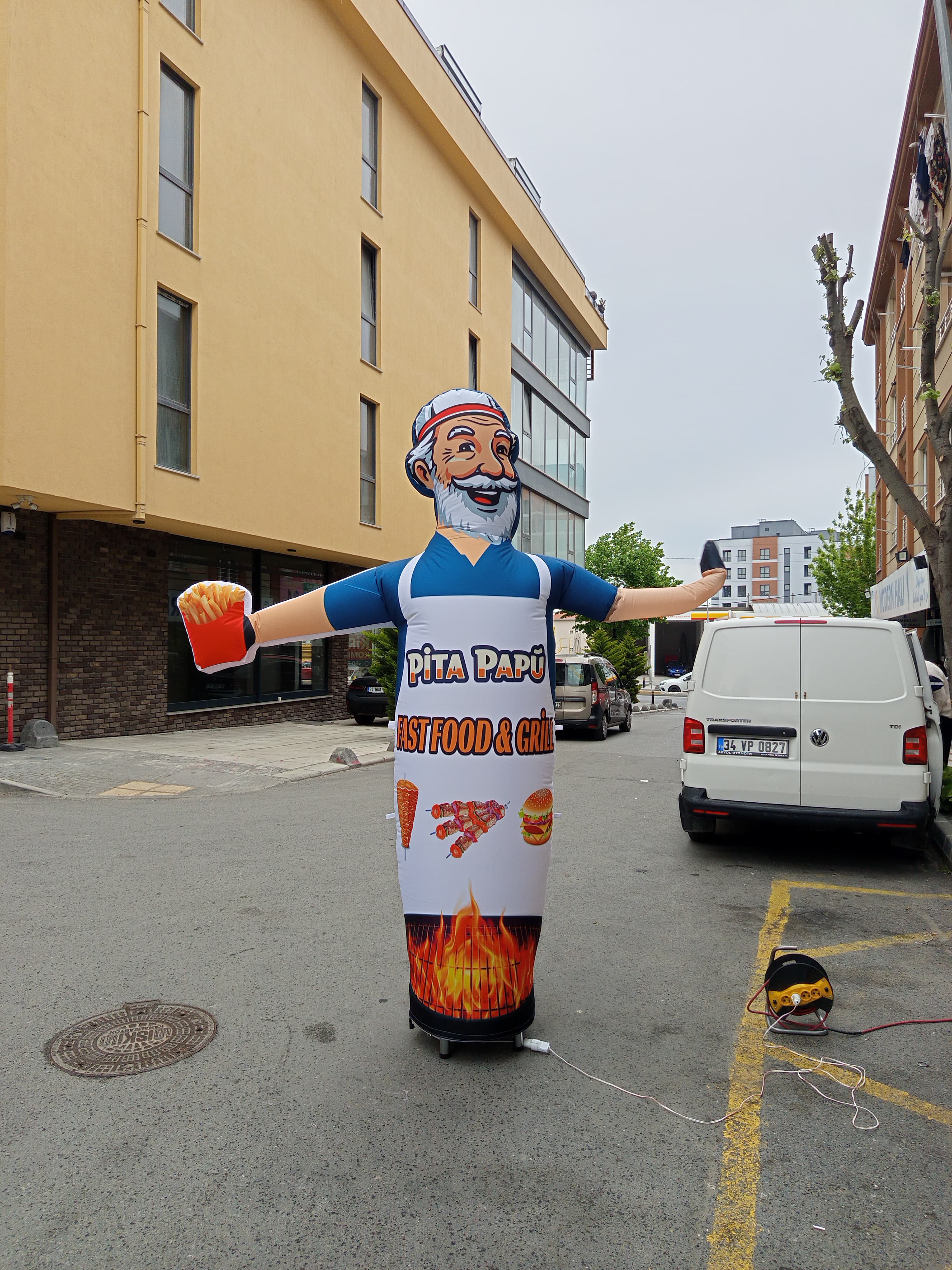 Dönerci Hamburger Fasfood Reklam Balonu